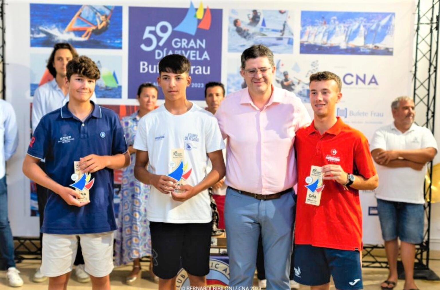 Jaume Castaño consiguió la medalla de bronce en el Gran Día de la Vela