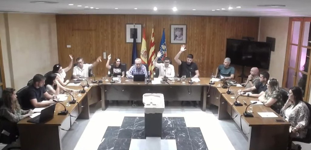 Voto negativo del grupo municipal del PSPV-PSOE / Ayuntamiento de Ondara
